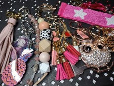 Lot Of 11 Bag Charms Bag Charm Lot FSTBB