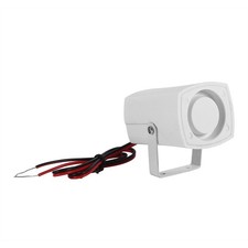 DC12V 110dB Wired Horn Siren Loud Home Security Sound Alarm System With Support