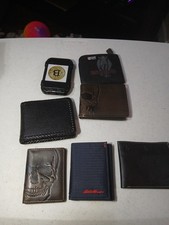 lot of 7 mens wallets