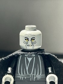 LEGO Star Wars Minifigure SW0124 Emperor Palpatine 7264 Rare HTF READ No Cracks