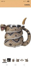 SUMMIT COLLECTION Rattlesnake Coffee Mug Cup 16 fl oz Diamondback Rattler Beer