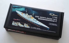 Flyhawk 700308 1/700 German Battlecruiser Derfflinger for Flyhawk top quality