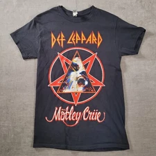Def Leppard Stadium Tour 2022 T-Shirt Motley Crue Poison Joan Jett Small