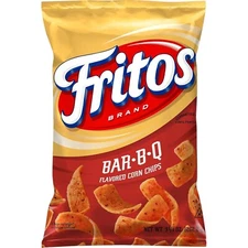 Fritos Bar B Q Flavored Corn Chips 9.25 oz Barbecue Flavor