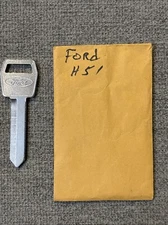 Ford H51 Original Key Blank - Ford/Family Of Fine Cars