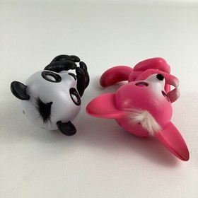 WowWee Fingerlings Interactive Electronic Pet Panda Polly Fox Kayla Lot Zoo Toy