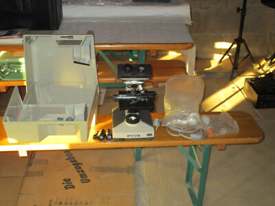 Olympus CH2 Brightfield Mikroskop Microscope 4x 10x 40x 100x