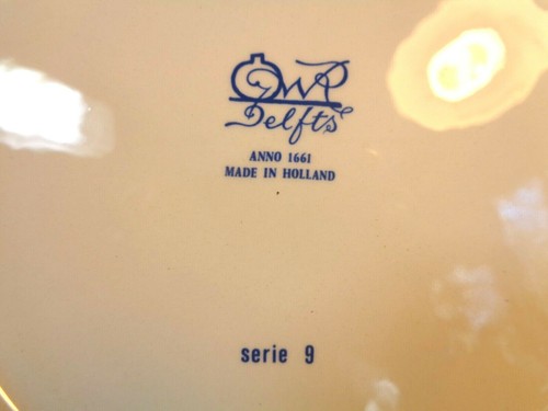 Delfts 9 3/4" Augustus Plate Series 9 w/Cert. #1083, Hamilton Collection (Used) - Picture 8 of 11