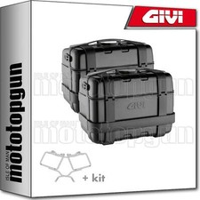 GIVI PORTAMALETAS + MALETAS LATERAL TREKKER TRK46B HONDA CB 500 X 2013 13