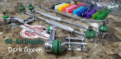 Chrome Steering Linkage Kit 58-64 Impala | eBay