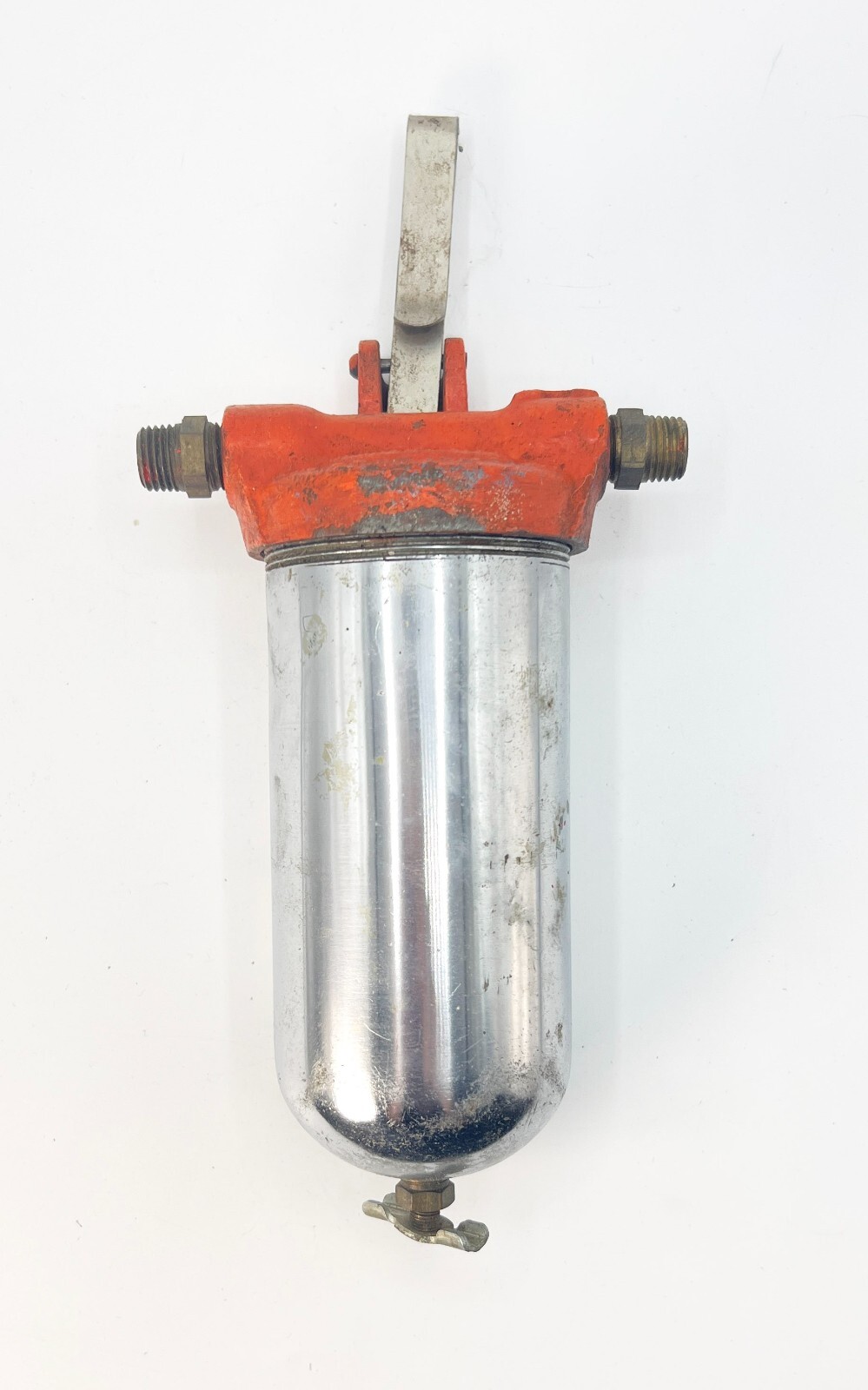 Vintage Campbell Hausfeld ~6-inch Air Line Lubricator Regulator Assembly