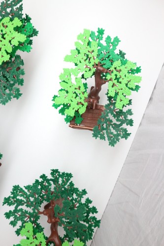 playmobil oak tree big x4 landscape Eiche tree medieval forest árbol de roble - Picture 6 of 12