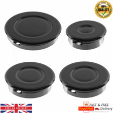 Stoves Oven Cooker Gas Hob Burner & Flame Cap Crown Black Small Medium Large new