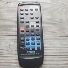 Canon Camcorder Wireless Controller WL-D77 IR Tested