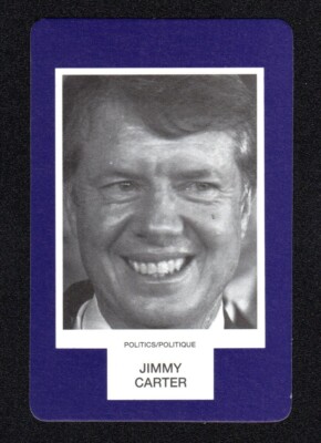 Jimmy Carter President 1993 Face To Face Game Card Canadian Issue