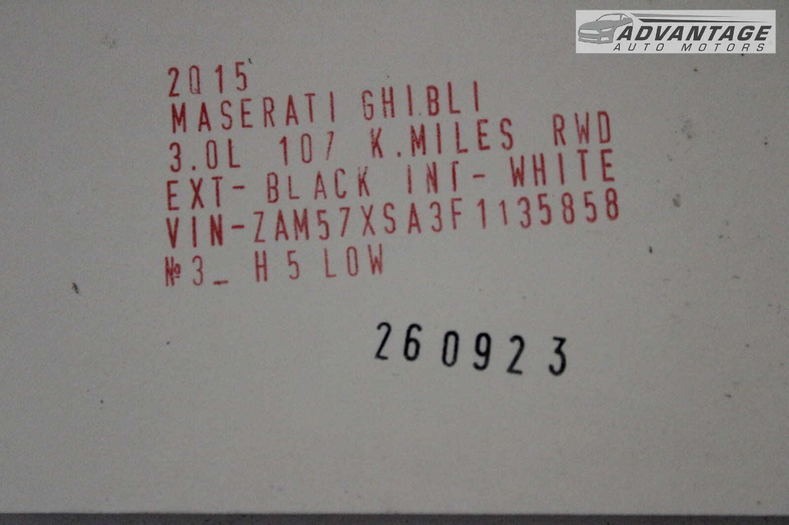 2014-2017 MASERATI GHIBLI SEDAN REAR TRUNK UNDER COVER CARPET FOAM SPACER OEM