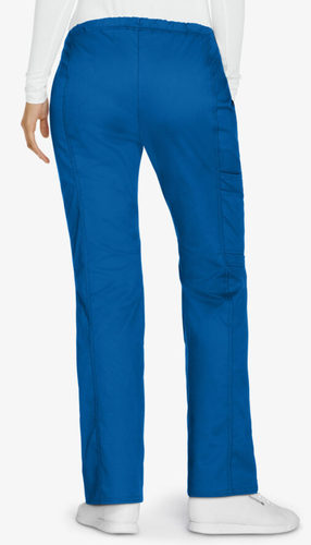 Cherokee Workwear Stretch Damen PETITE 2XL Kordelzug Cargo Scrub Hose 4044P - Bild 2 von 4