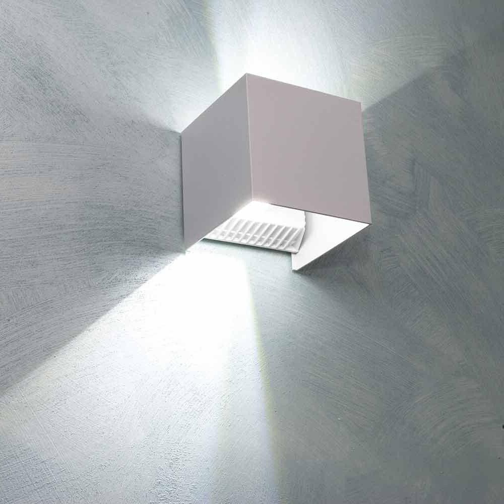 Lampada Parete Design Moderno 22W IP65 - Doppia Emissione LED Bianca