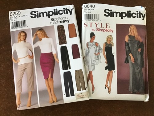 Simplicity 5259 8840 ~ Skirt Pants /Dress Formal Prom ~ Size 6 - 16 ~ Uncut