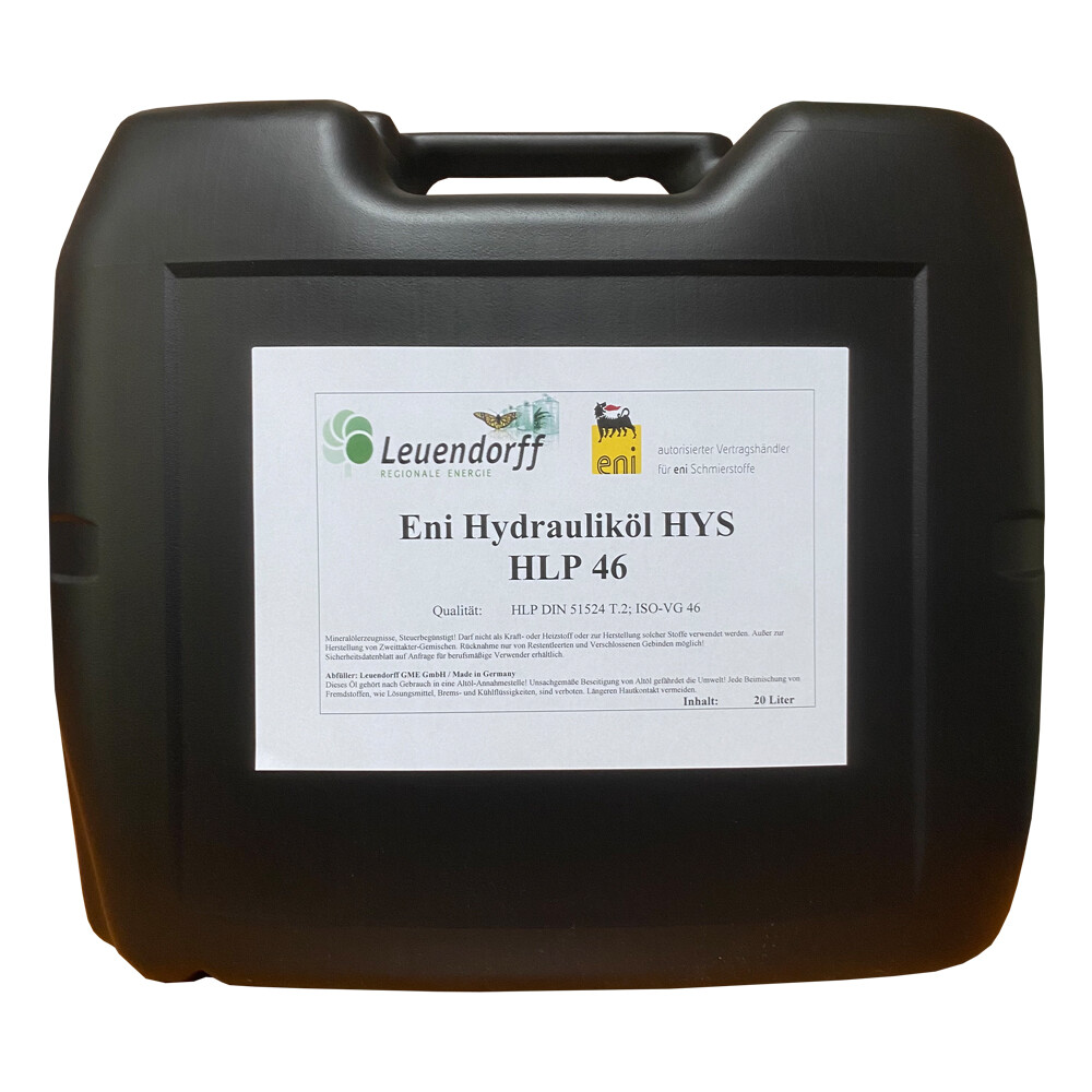 EUROLUB Hydrauliköl HLP ISO-VG 46 3x 5 = 15 Liter - Motoröl Günstig Kaufen