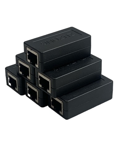Łącznik liniowy RJ45 Cat7 Cat6 Cat5e Cat5 Ethernet LAN Kabel sieciowy Adapter 6pk - Zdjęcie 2 z 6