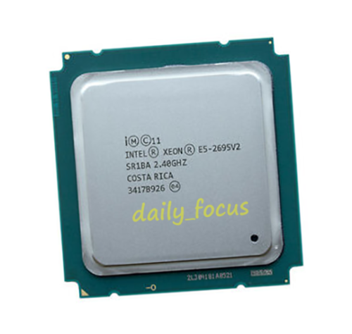 Intel Xeon E5-2695 V2 2.4 GHz LGA2011 12 cores SR1BA CPU Processor 30 MB - Picture 1 of 4
