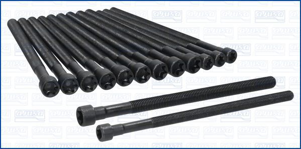 Ajusa 81061100 Bolt Kit, Cylinder Head For BMW-image