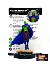 DC Heroclix Martian Manhunter 036 w/ Card Batman Team Up Set