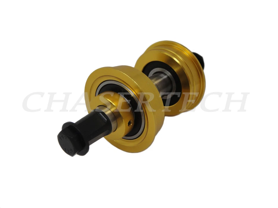 Soporte inferior de bicicleta con rodamiento sellado americano YST BMX de una sola velocidad 127 mm dorado Foto 2 de 2