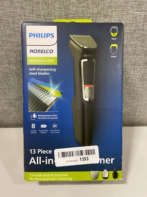 Philips Norelco Multigroom All-In-One Series 3000, 13 attachment trimmer,