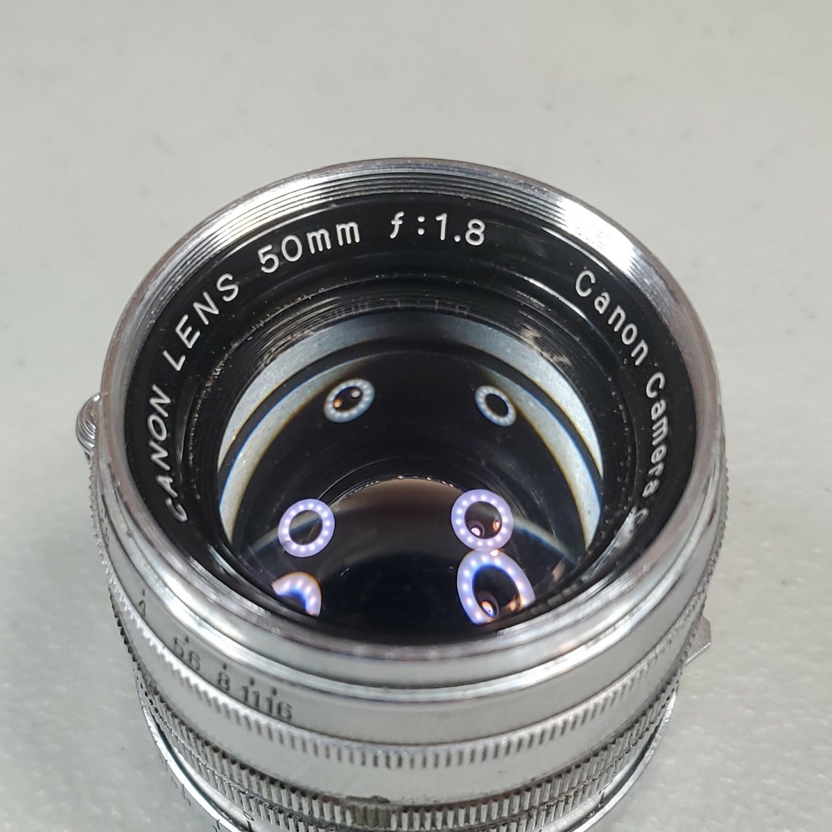 Canon 50mm F1.8 chromed LTM Lens for Canon & Leica Canon 50mm F1.8 chromed LTM Lens for Canon & Leica