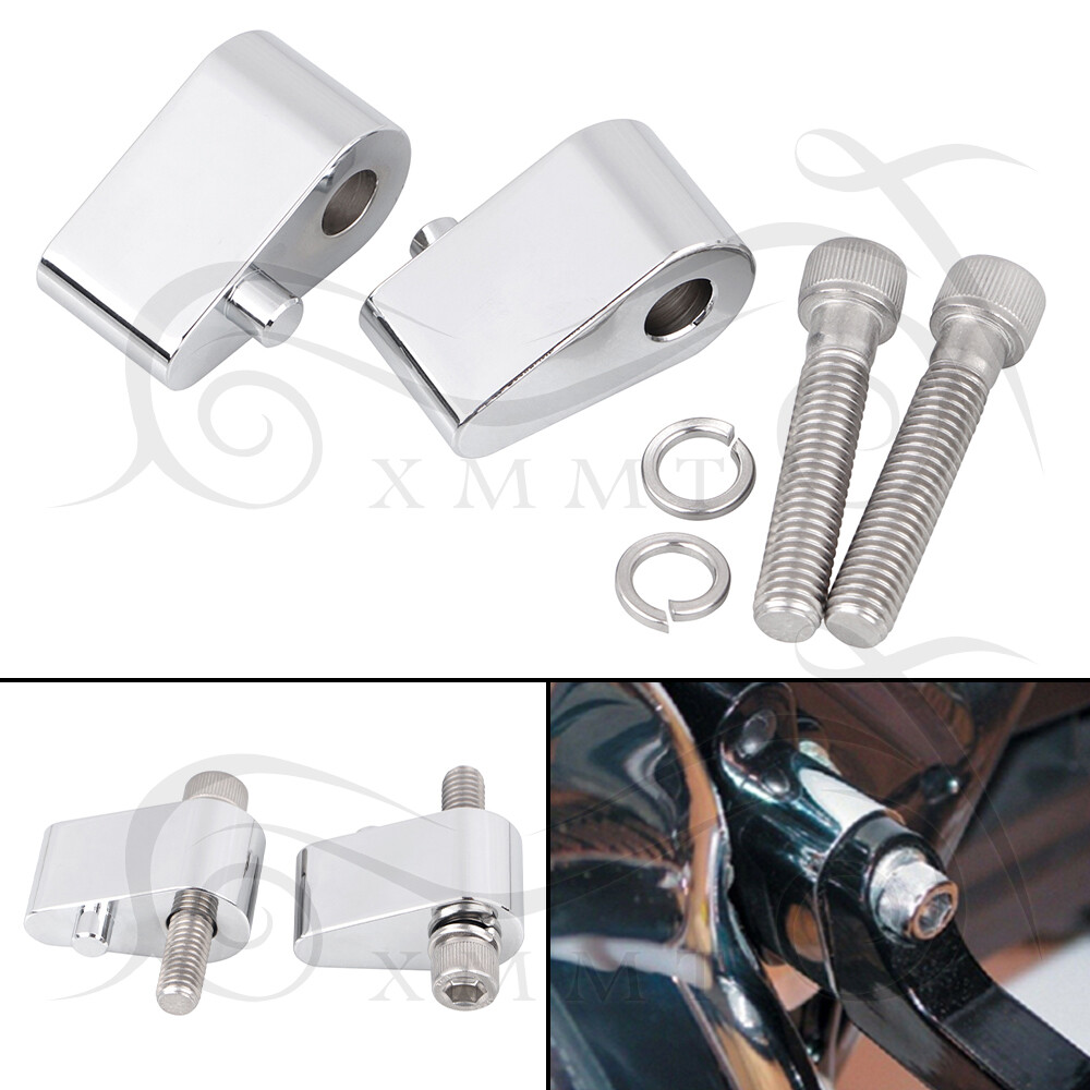 Chrome Passenger Floorboard Extension For Harley Electra Glide