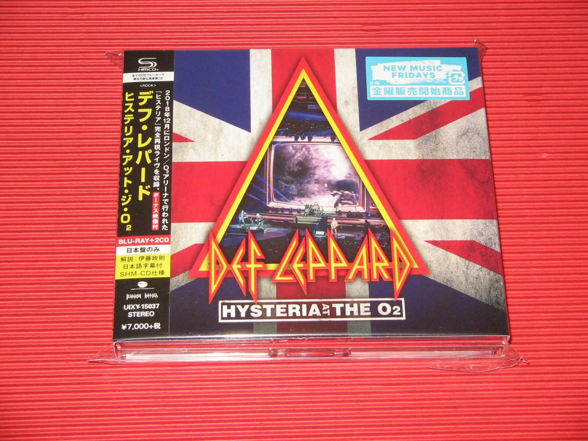 6AT DEF LEPPARD HYSTERIA AT THE O2 LIVE 2018 JAPAN BLU-RAY