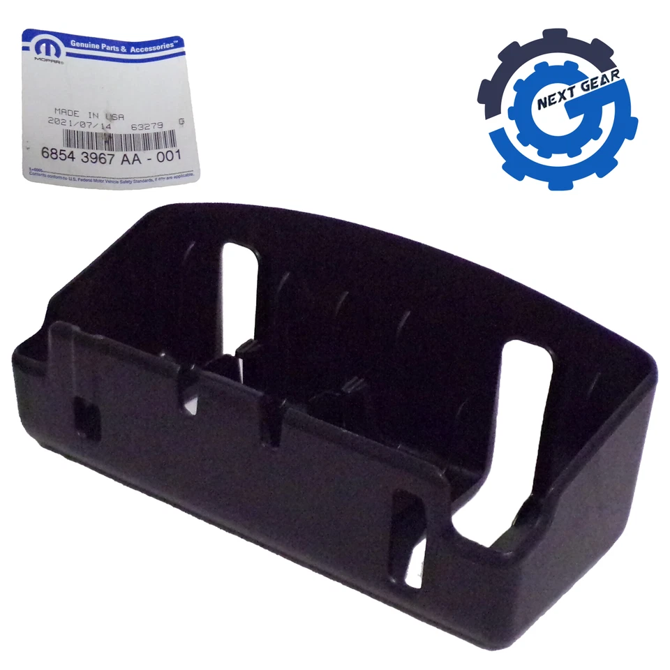 Novo OEM Mopar Protetor de Encosto de Cabeça Frontal 2021-2023 Jeep Grand Cherokee 68543967AA - Imagem 3 de 3