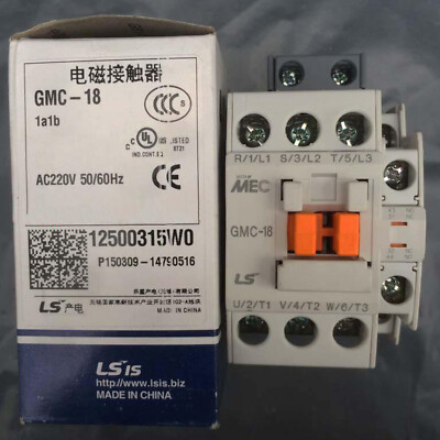One New LS GMC-18 Contactor GMC18 AC220V In Box Free Shipping