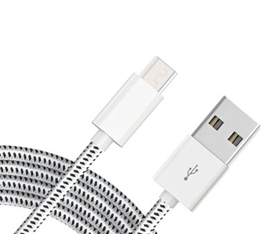10ft USB Cable MicroUSB Charger Cord Power Wire Long for Cell Phones