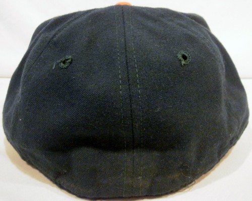 Vintage Miami Hurricanes New Era Baseball Cap Hat 7-1/8 Green Orange Visor - Picture 5 of 12