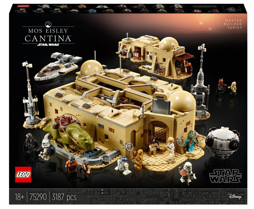 LEGO 75290 Star Wars Mos Eisley Cantina 3187pcs Box Rare