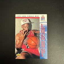 1993-94 Upper Deck #204 Michael Jordan 1993 NBA Finals MVP Basketball Card-NM+