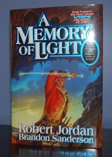 SIGNED & NUMBERED Brandon Sanderson A MEMORY OF LIGHT 1st Edition 1st Print HC