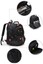 thumbnail 9 - Men's Travel 15" Laptop Backpack Shoulder Bag Swiss Hiking School Bag Rucksack