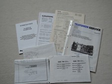 Konvolut Schaltplan Schaltbild Schaltpläne Grundig Röhrenfernseher Panasonic Tel