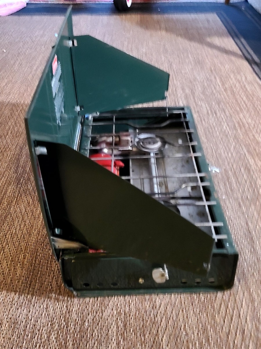 coleman 2burner powerhouse stove 91年製 Coleman 413H 2 Burner Campstove Powerhouse NO TANK LP
