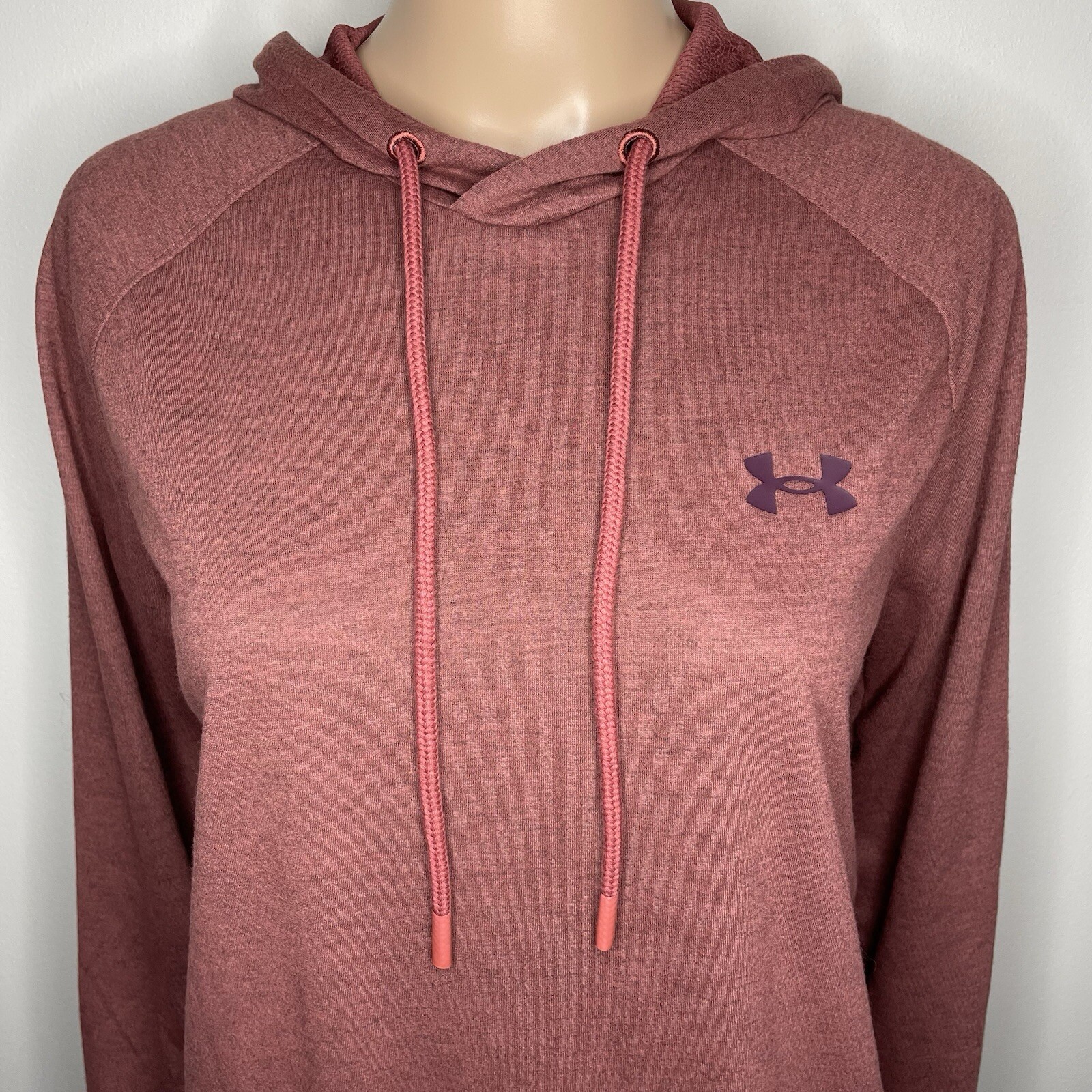 Under Armour Solid Red Lightweight Long Sleeve Pu… - image 3