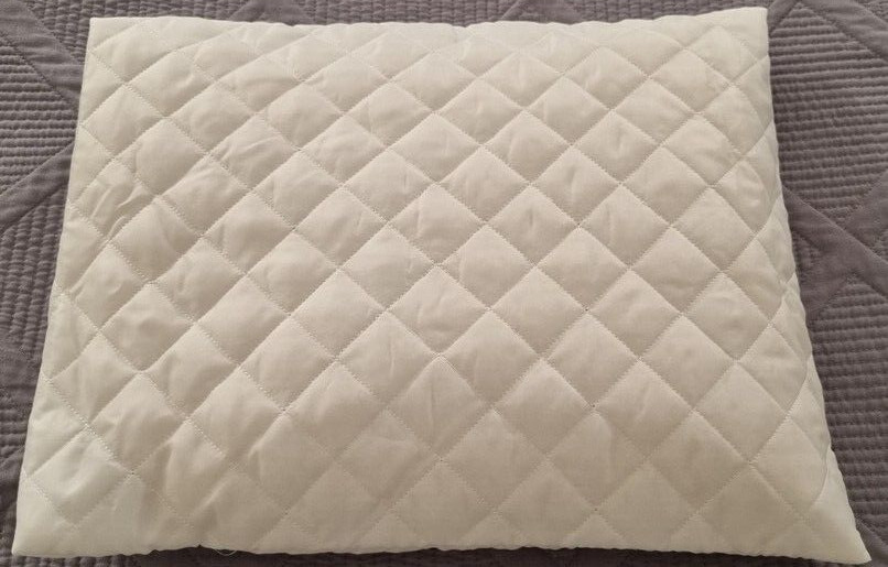 Oreiller balle de millet bio 50x70 anti acarien coussin cervical naturel