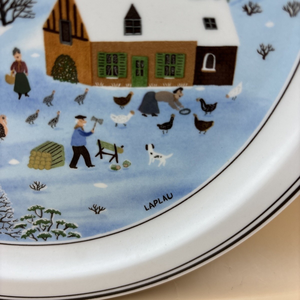 Villeroy and Boch 4 Seasons Plates~Gerard Laplau | eBay
