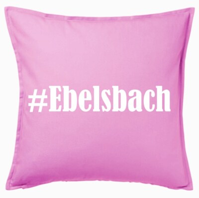 #Ebelsbach Kissenbezug Pink Ich Liebe Ebelsbach 143289