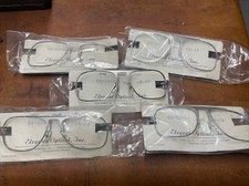 5 Vintage Zimco Concorde Eyeglass/Sunglass Frames 3 60-18 1 58-18 1 56-15 NOS