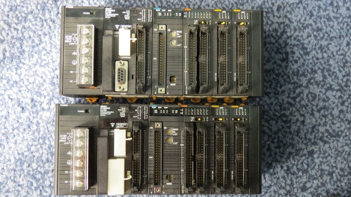 Complete Omron Sysmac CJ1M Programmable Controller CPU22 PLC Complete Omron Sysmac CJ1M Programmable Controller CPU22 PLC
