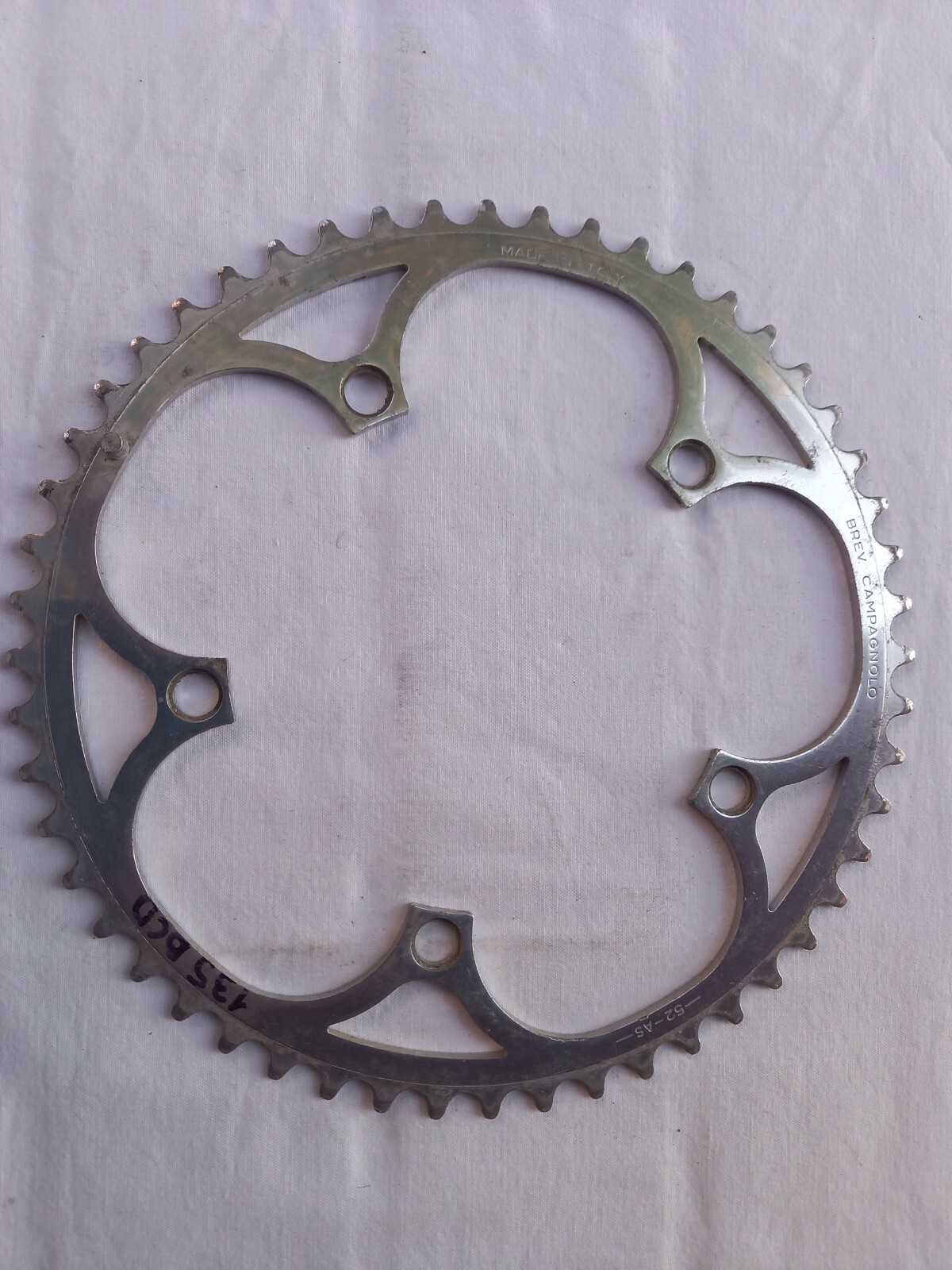 Campagnolo 52T Corona 135BCD  Colnago Bianchi Cinelli Pinarello